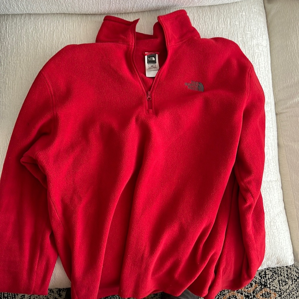 Men’s Medium north face fleece pullover